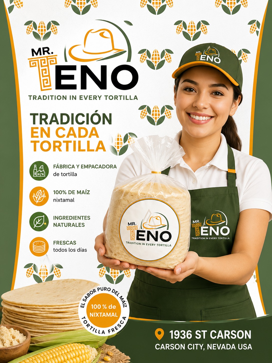 Promoción y productos Mr. Teno